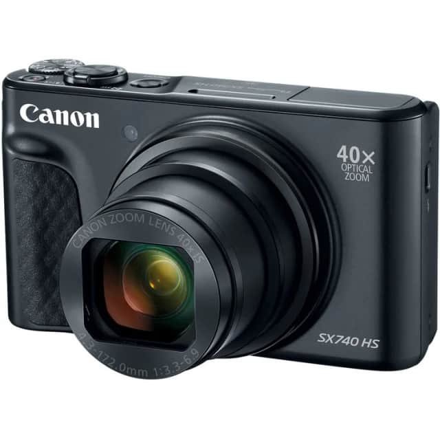 Máy ảnh Canon PowerShot SX740 HS (Black) | Chính Hãng