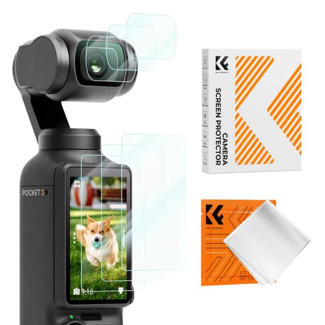 Bộ Bảo Vệ Màn Hình K&F Concept cho DJI Pocket 3 | SKU.2231