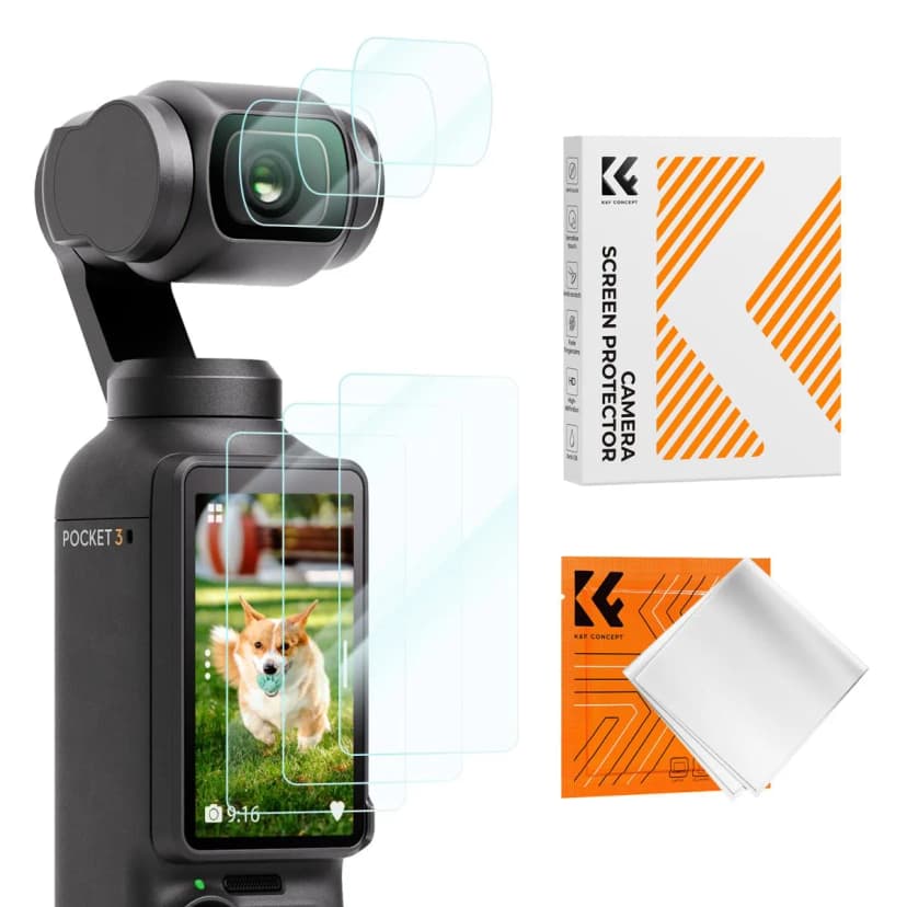 Bộ Bảo Vệ Màn Hình K&F Concept cho DJI Pocket 3 | SKU.2231