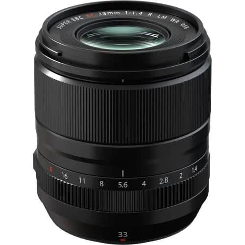 Ống kính Fujifilm XF 33mm F1.4 R LM WR | Chính Hãng
